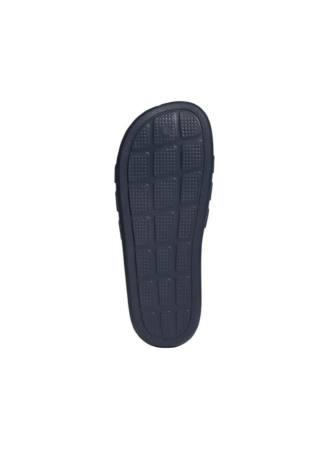 adidas أديداس أديليت فلو سلايدز رياضية زرقاء للجنسين مقاس 4