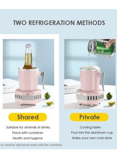 Generic Quick Cooling Refrigeration Cup For Car Home Office Portable Cooling Drinks Cola Beer Coffee Juice Water Mini Cooler 110v/220v  - Image 5