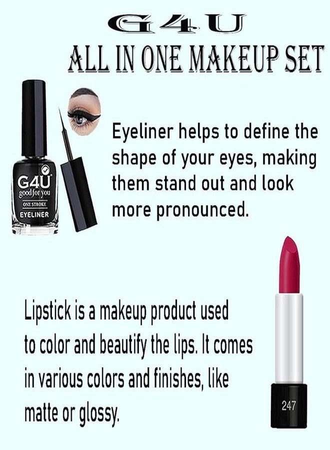 G4U - Timeless Beauty Kit for Girls, All In One Makeup Kit Set With Pouch 116 - Image 5