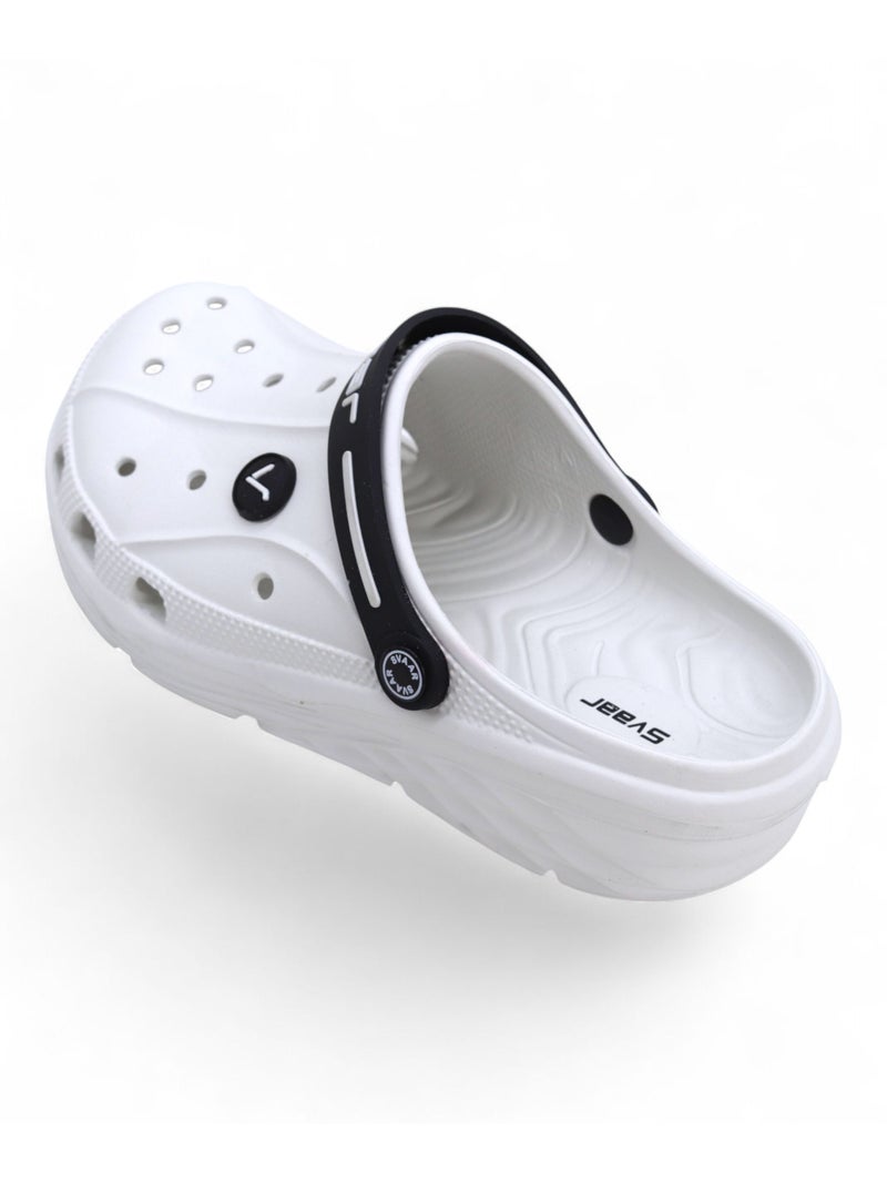 Svaar Casual Clogs for Men Soft Flexible Anti-Slip EVA Sandals with Back Strap - Image 4