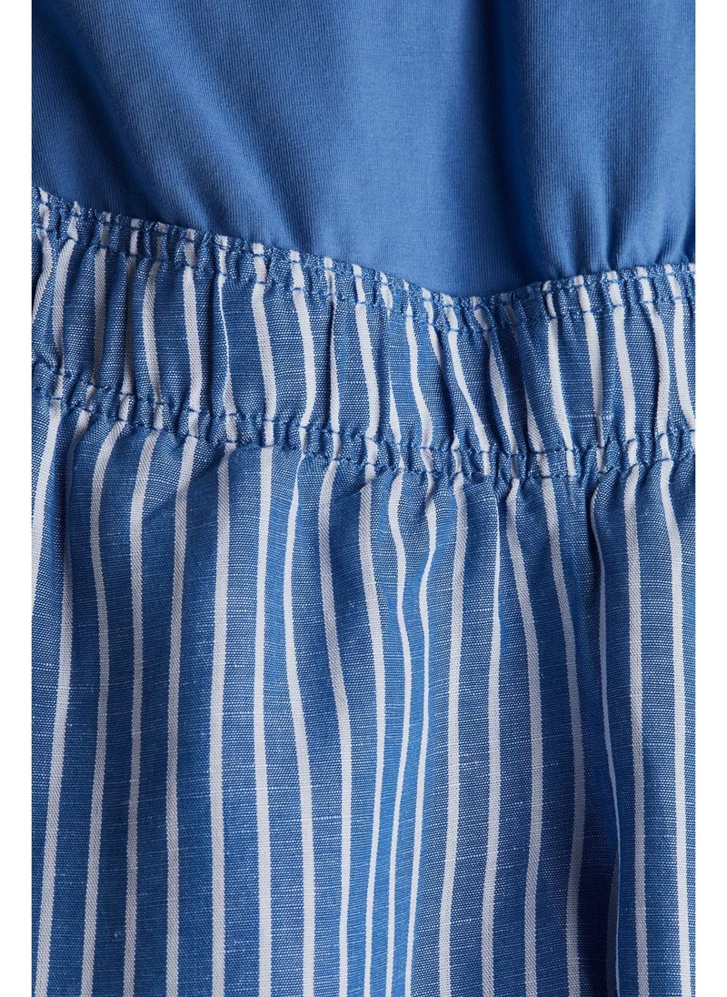 H&M MAMA Linen-blend shorts