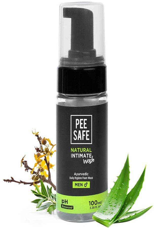 PEE SAFE Mens Intimate Wash by PEESAFE | Natural | Jabon Intimo Hombre | with Tea Tree Essential Oil | Ayurvedic | Shower Gel for Men | pH Balanced Body Wash | Ball Wash for Men - Image 1