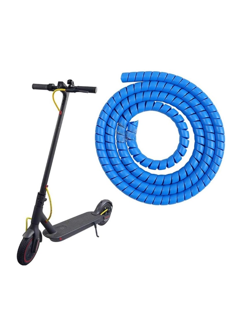 Generic Scooter Spiral Wire for Xiaomi m365/ Pro/1s/pro2 Ninebot Scooter Cable Pipe Non-Toxic Brake Line Tube Accessories Wear Resistant Winding Pipe Flame Retardant Cable Scooter  - Image 2