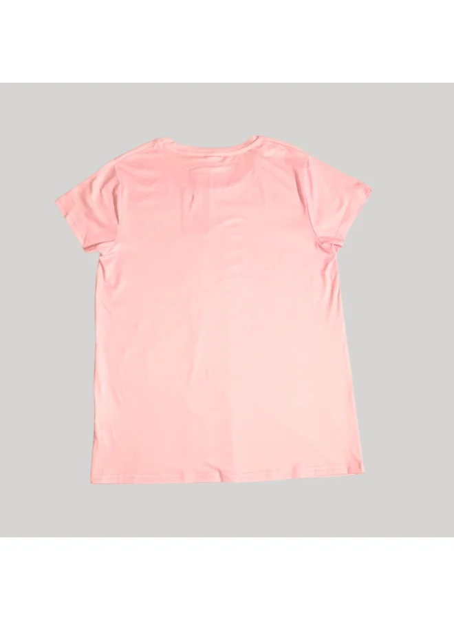 Pink Panther PINK PANTHER WOMENS SHORT SLEEVE PAJAMA SETS , SILKY POLYESTER
