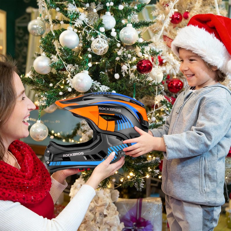 Rockbros خوذة ROCKBROS للأطفال خوذات دراجات للأطفال خوذة خفيفة الوزن للأطفال خوذة دراجة جبلية قابلة للفصل للدراجات الجبلية BMX التزلج ركوب الدراجات سكوتر خوذات أمان للدراجات للشباب الأطفال الأولاد والبنات من أعمار 3-16 - Image 4