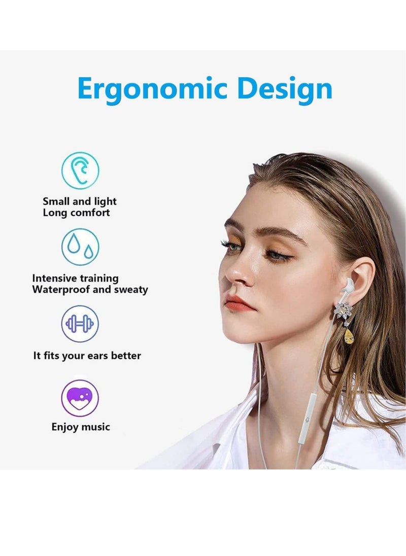 ELTRAZONE - Lightning Headphone Wired for iPhone 13 [Apple MFi Certified] Built-in Microphone & Volume Control, in-Ear Stereo Headset Compatible with iPhone 13 Mini/SE/12 Pro/12Pro Max/11/X/8 7 - Image 1