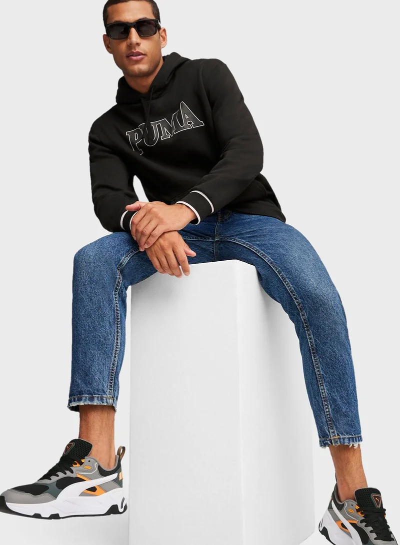 PUMA Logo Squad Hoodie