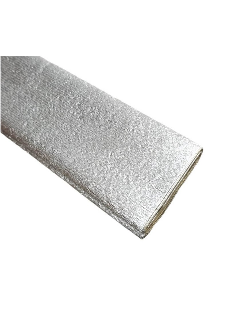 Terabyte ورق كريب ألمنيوم مطوي مفرد 50X120 سم فضي - Image 2