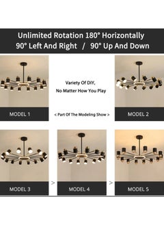 Tech Light Modern Chandelier 85150-8  - Image 3
