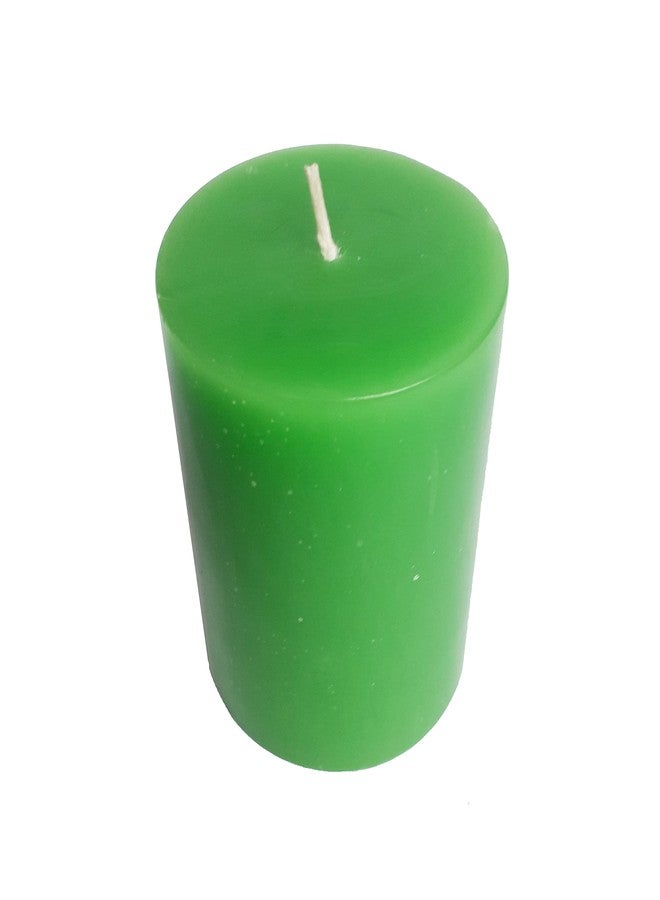 Stone & Feather� (SnF) Size 2.5x3 inches, Mogra Aromatic Pillar Candle (Paraffin Wax), Burning Time 40-45 Hours, for Meditation, Home Decoration, Diwali - Image 3