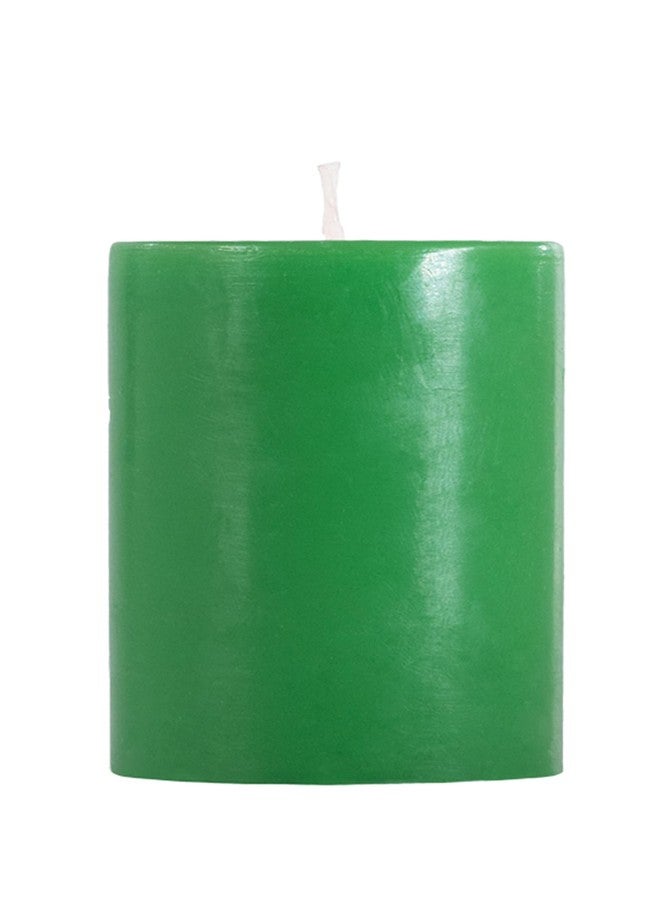 Stone & Feather� (SnF) Size 2.5x3 inches, Mogra Aromatic Pillar Candle (Paraffin Wax), Burning Time 40-45 Hours, for Meditation, Home Decoration, Diwali - Image 2