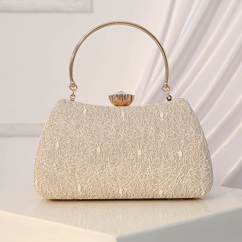 New Evening Bag Cheongsam Bag Wedding Bag Bridal Bag Evening Dress Bag Celebrity Handbag Shoulder Crossbody Handbag - Image 3