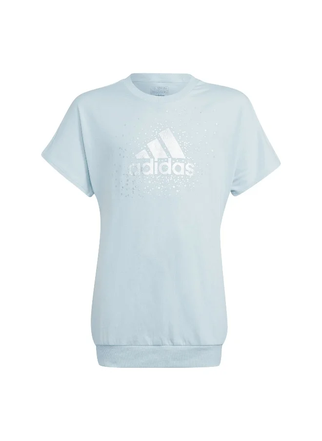 اديداس adidas Jg Glm T Green Training T-Shirts 7-8Y