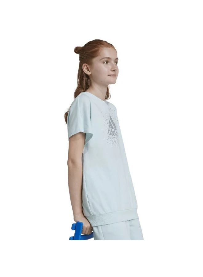 Adidas adidas Jg Glm T Green Training T-Shirts 7-8Y
