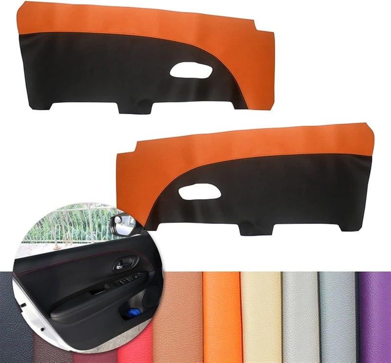 QASULER Microfiber Leather Door Handle Armrest Cover - Image 5