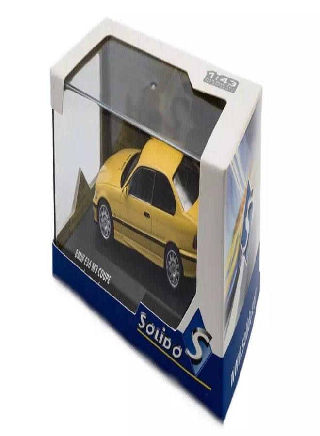 Solido 1:43 BMW E36 Coupe M3 1999 Yellow - Image 5