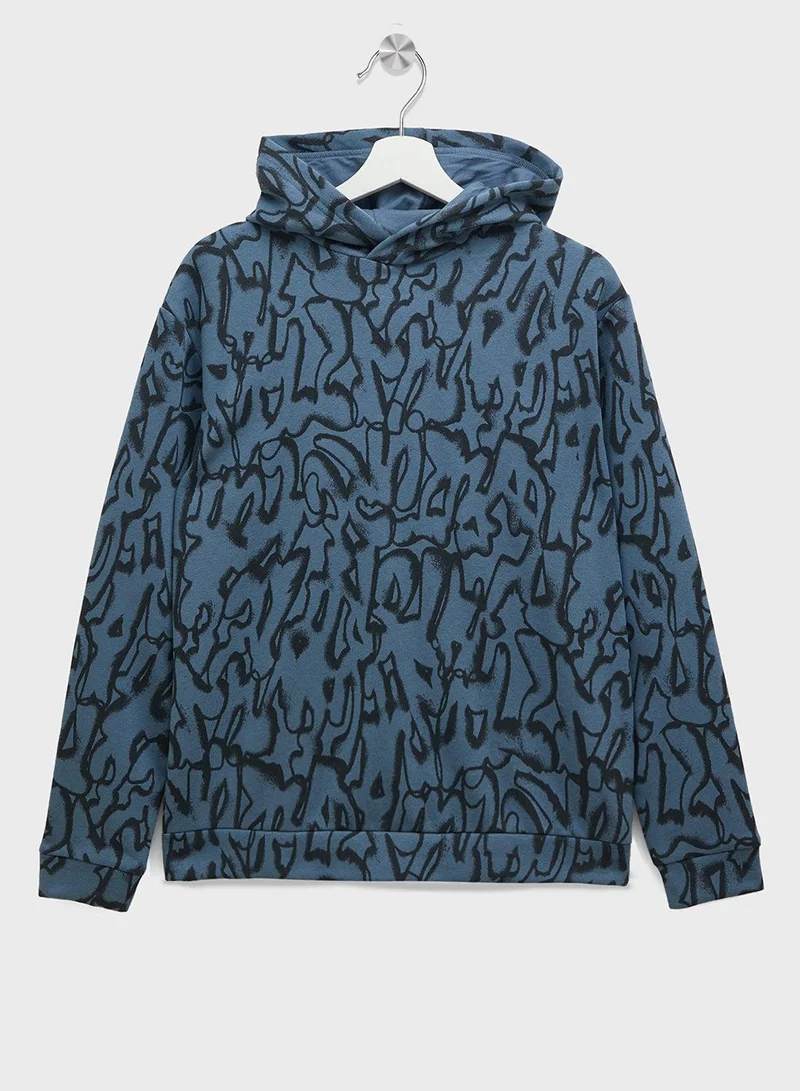 H&M Printed Hoodie