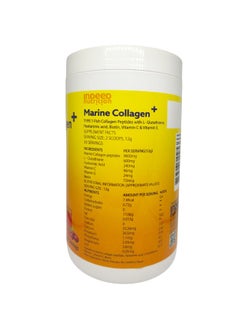Indeed Nutrition Marine Collagen+ 360g (30 Servings) with 300ml Shaker | Supports Healthy Skin, Hair, Nails, Joints & Anti-Aging | Hydrolyzed Marine Collagen Peptides  - Image 4