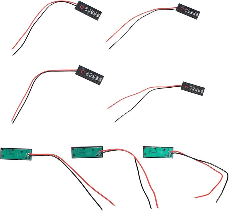 5 Size Lithium Battery Capacity Display Module Voltage Meter Accurate Power Level - Image 5