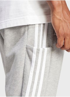 Adidas French Terry 3 Stripe Sweatpants  - Image 2