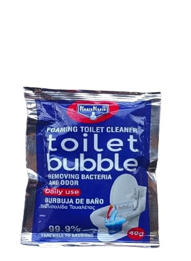 Nilzone Toilet Clean Detergents Powder Toilet Bubble Fast Remover Foaming Toilet Bowl cleaner Bathroom Cleaner, Floor Cleaning Tools Deep Cleaning Toilet Drain Cleaner (Pack Of 20) - Image 1