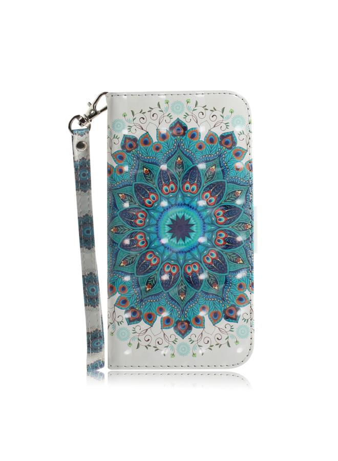 S-TOP Case For Galaxy A90 5G 3D Colored Drawing Horizontal Flip PU Leather Case with Holder & Card Slots & Wallet - Image 2