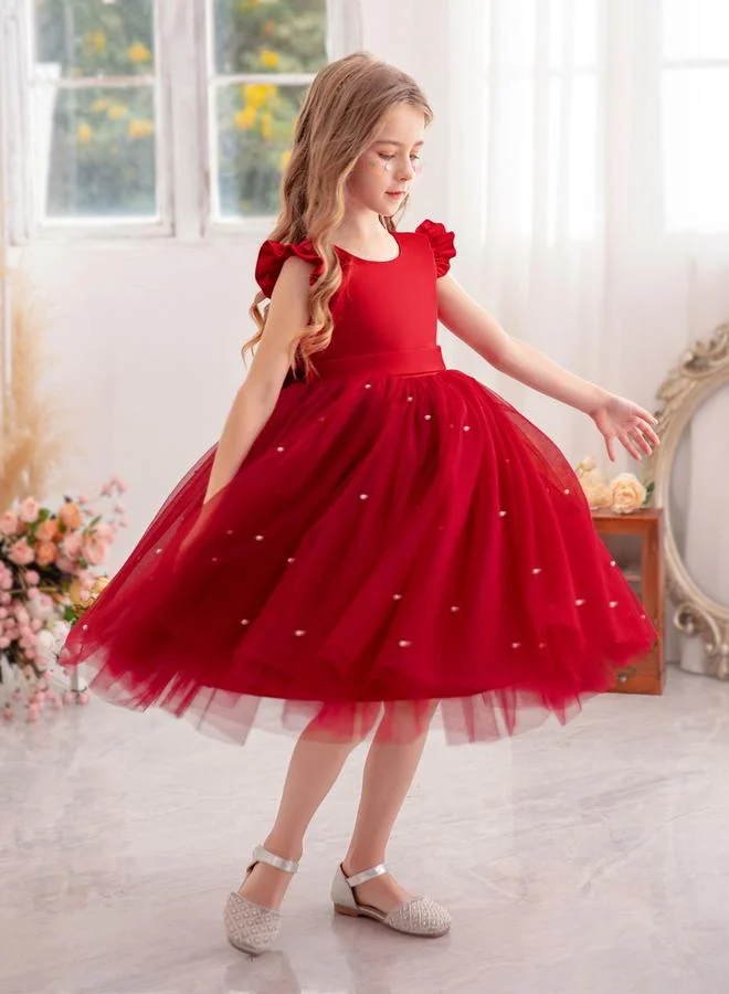 Take Two Bow-Backed Tulle Dress