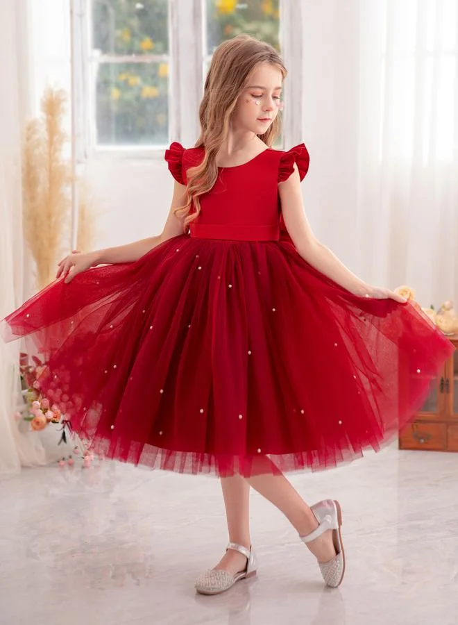 Take Two Bow-Backed Tulle Dress