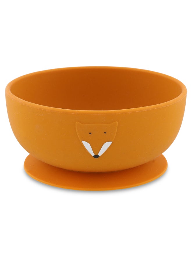 Trixie Silicone Feeding Bowl With Suction - Mr. Fox - Image 1