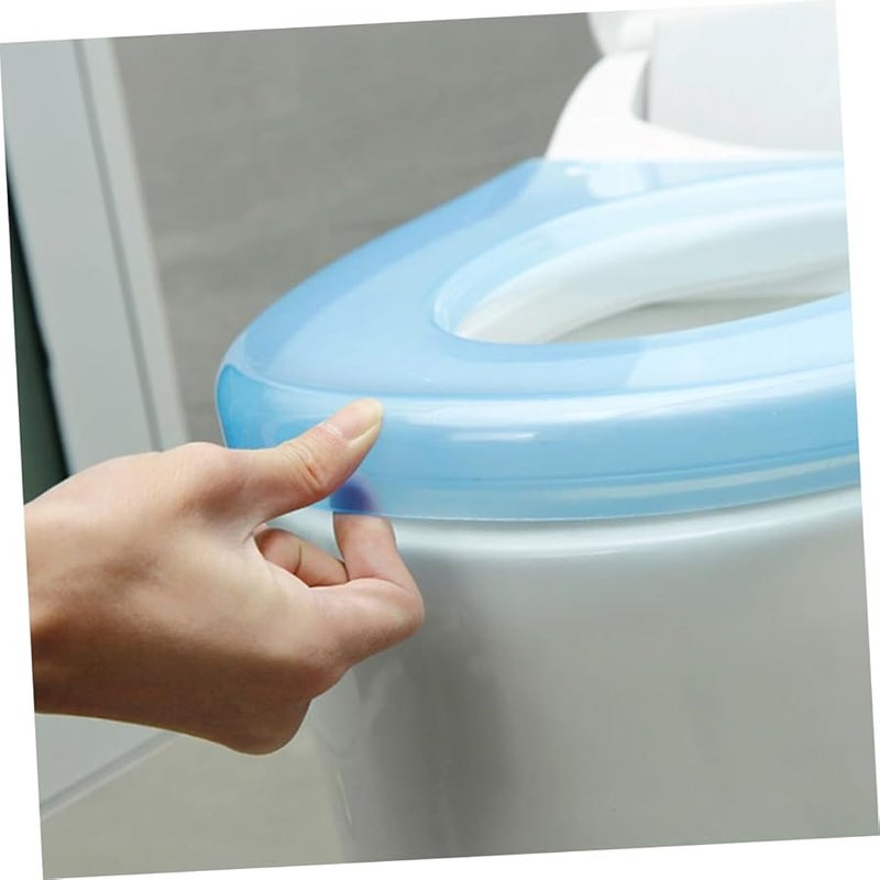 غطاء مقعد المرحاض أوبرتاكس - وسادة قابلة للتنفس من البلاستيك المتين، مقاومة للانزلاق وسهلة التركيب - Image 5