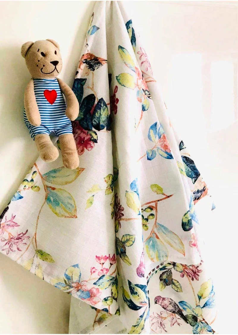 جونييروس 2-Piece 110 x 110 cm Multi-Purpose Muslin Blanket