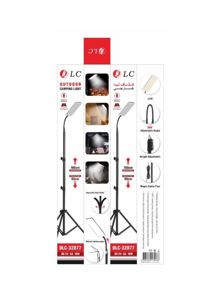 DLC DLC-32877 LED Light with Tripod Stand  multiple features make it ideal for use in the home, office, or studio. - Image 3
