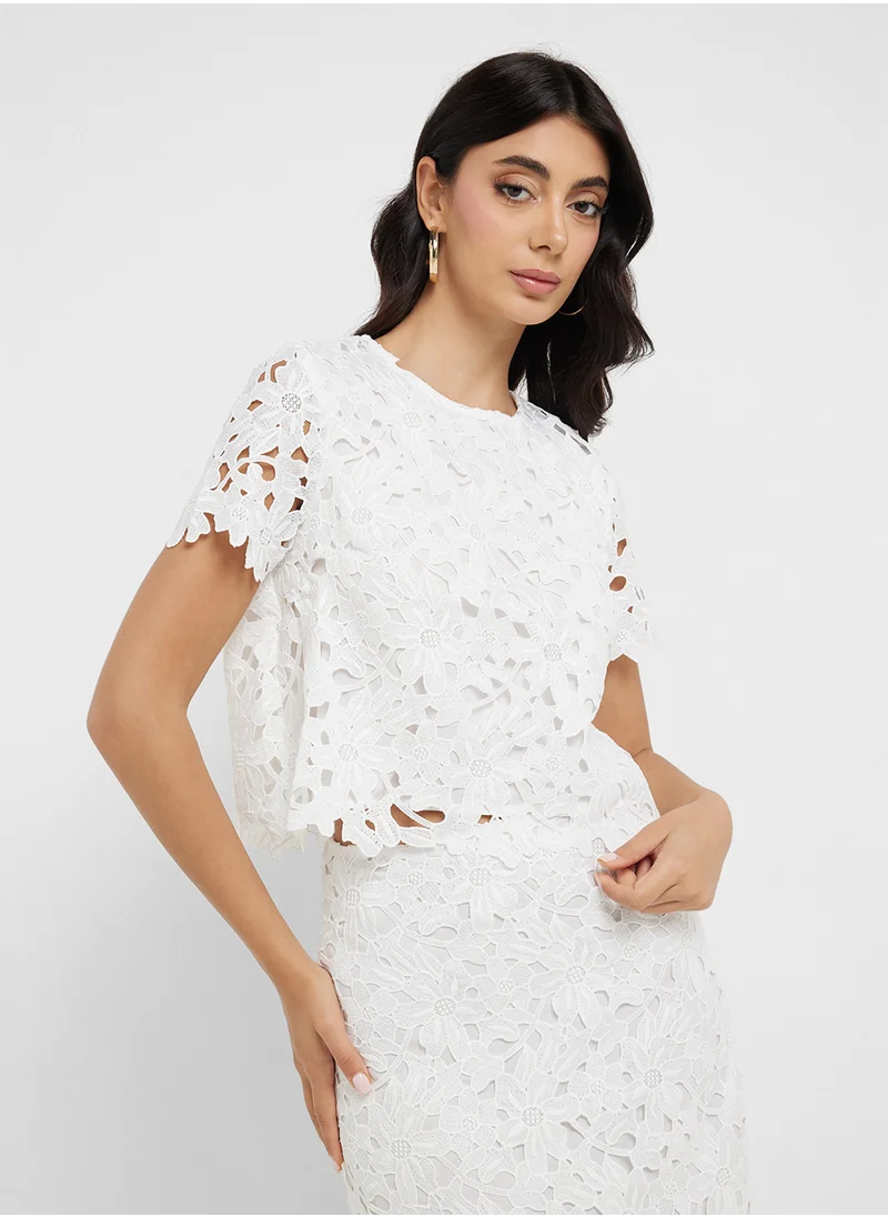 VERO MODA Crew Neck Top