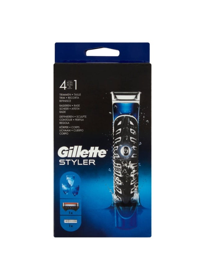 Gillette Styler 4-in-1 Razor, Battery Powered - Image 1