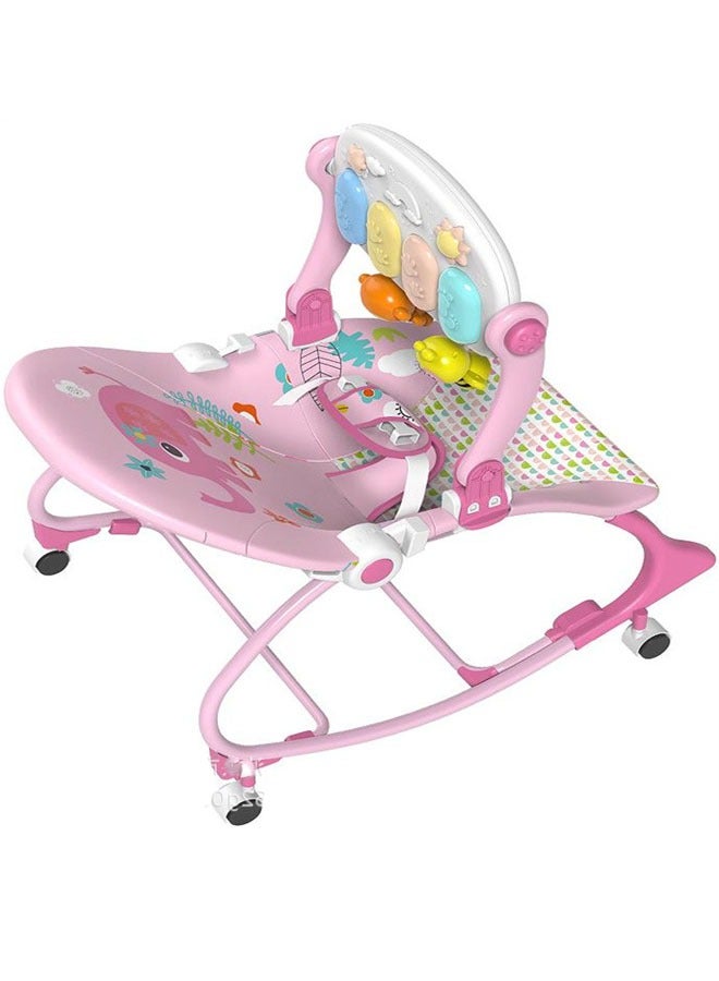 keke 2 in 1 Multifunctional Baby Rocker Vibrating Chair For Newborn To Toddler  - Image 2