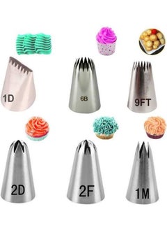 Generic Cake Decorating Nozzle Set with 12 Designs  - Image 4