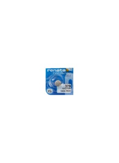 Renata wristwatch battery - Swiss made, 1.55V button cell, Renata Long Life Battery, Strap (1 pcs) 379-1, SR521SW