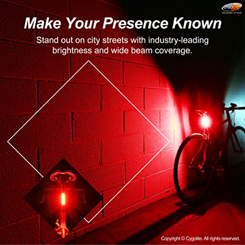 Cygolite Hotrod – 90 Lumen Bike Tail Light - 6 Night & Daytime Modes– Wide Glowing LEDs- Compact & Sleek– IP64 Water Resistant– Sturdy Flexible Mount- USB Rechargeable–Great for Busy Roads - Image 3