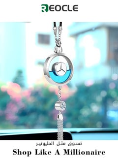 Refreshing Diffuser Container Car Logo Perfume Pendant Crystal Ornament Car Air Refreshing Diffuser Container for Rearview Mirror Pendant