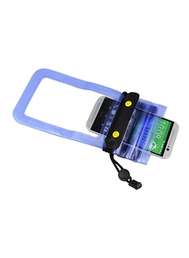 NIBEMINENT Protective Case Pouch LG Escape2 4.7-Inch/Leon/Optimus F60/Lancet/LG Transpyre/ASUS PadFone X Mini Blue/Black/Clear - Image 2