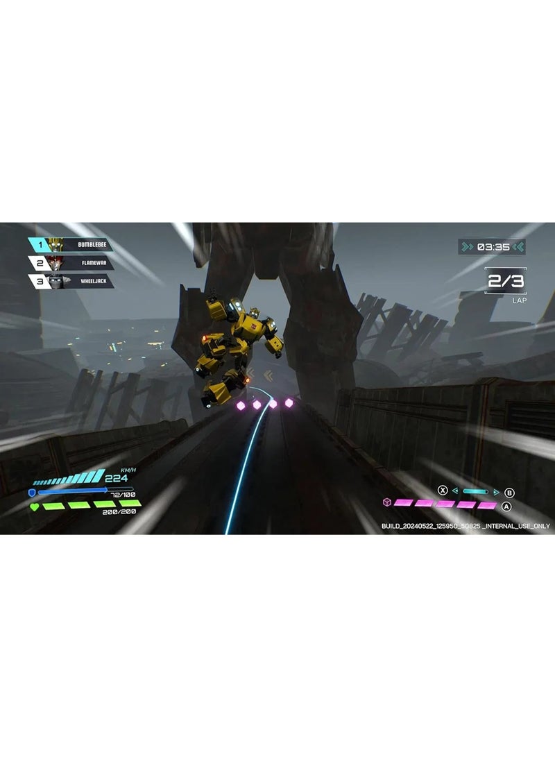 بلاي ستيشن Transformers Galactic Trials إصدار PS5 - لعبة سباق وقتال بأسلوب التحول الديناميكي - Image 2