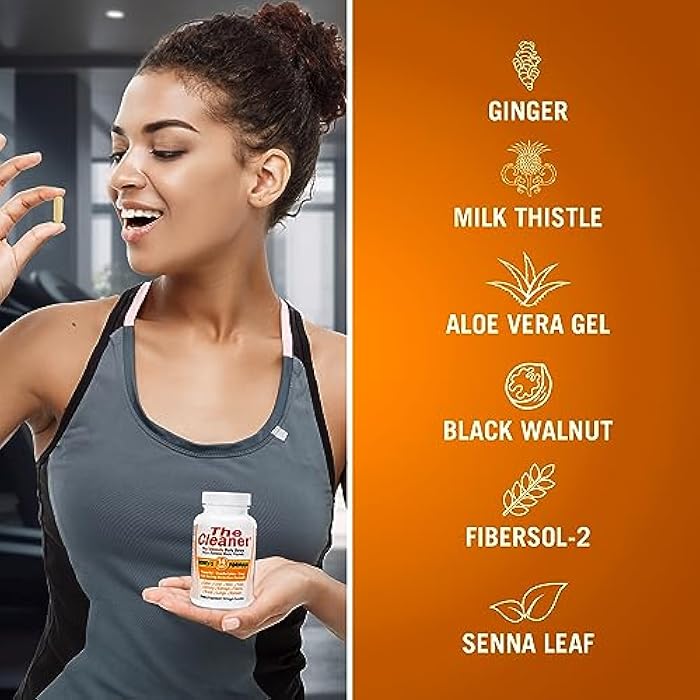 Century Systems The Cleaner Detox, Powerful 14-Day Complete Internal Cleansing Formula for Women, Support Digestive Health, 104 Vegetarian Capsules - Image 2