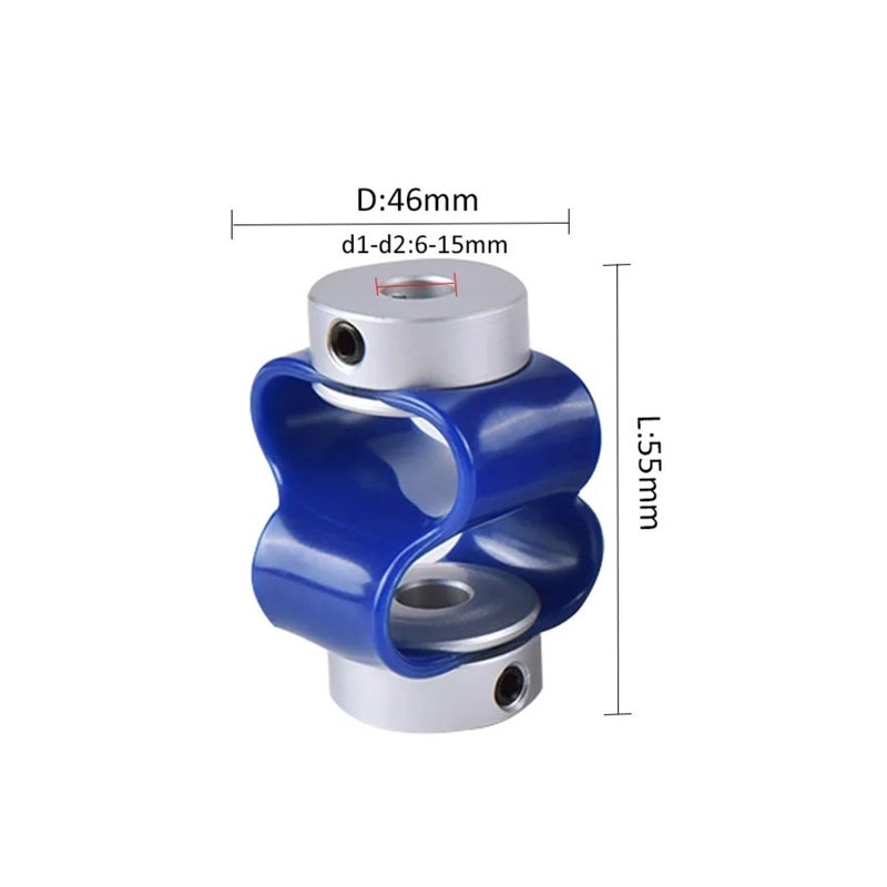 CB 46X55 10x10 Flexible 8 Shaped Encoder Coupling Special German Glue - Image 3