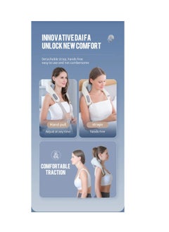 DIGI CORE Portable Electric Shoulder Neck Massager Shiatsu With Heat Relieve Tension Target Acupoints Massage Extra Large Massage Head Ideal For Pain Relief Muscle Relaxation Stress  - Image 2