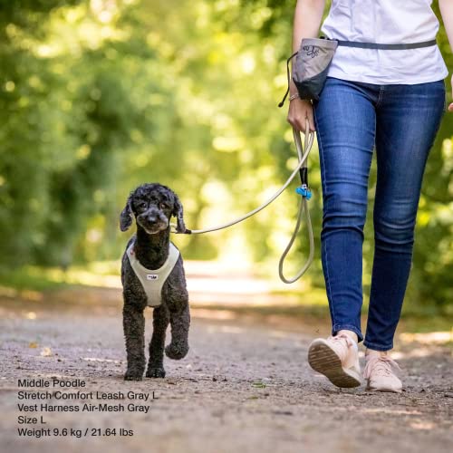 Curli Stretch Comfort Leash Moss L - Image 3
