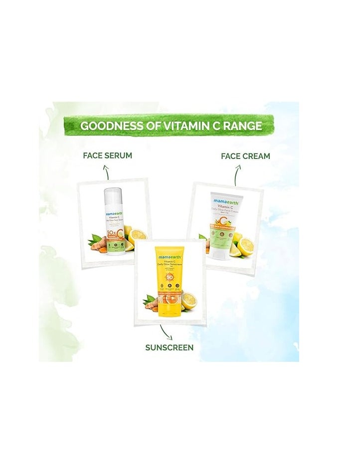 Mamaearth - Mamaearth Vitamin C Daily Glow Sunscreen 80 g - Image 1
