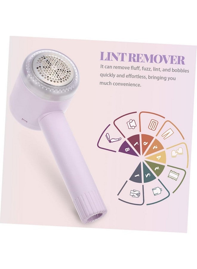 Panchhi Store Lint Remover Rechargeable Lint Remover for Clothes with Lint Roller for Woolen Sweaters, Blankets, Jackets/Burr Remover Pill Remover from Carpets, Curtains 6 Blades Portable - Image 5