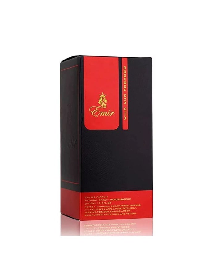 PARIS CORNER Emir Wild & Tobacco - EDP - For  Men - 75ml - Image 3