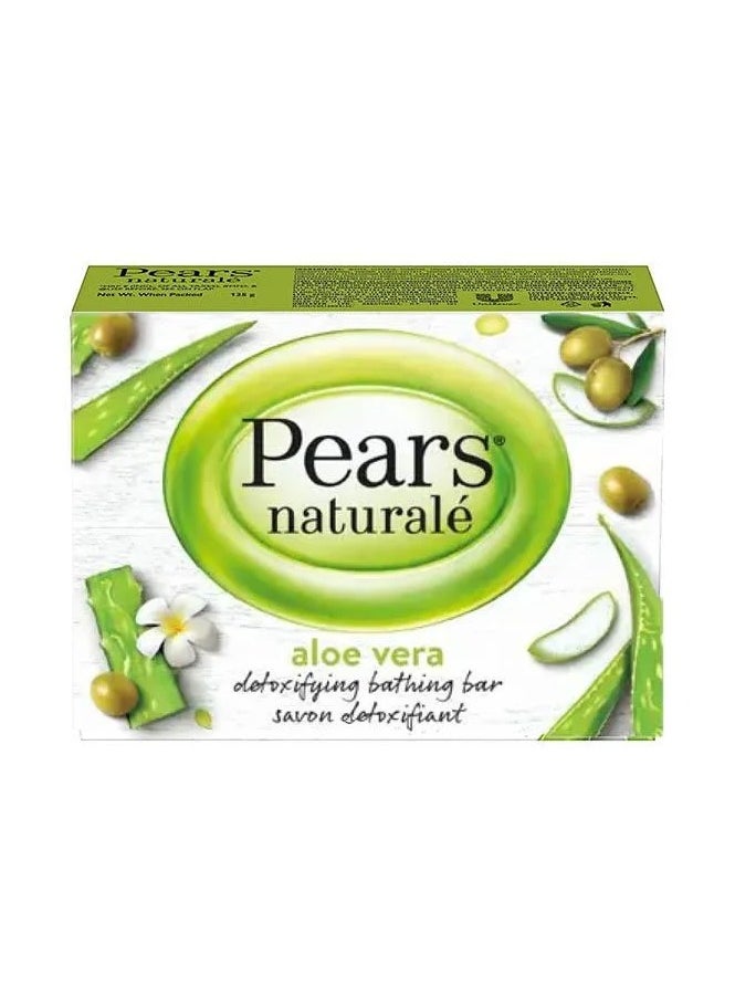 Pears 3 Pieces of Natural Aloe Vera Soap 125g  - Image 2