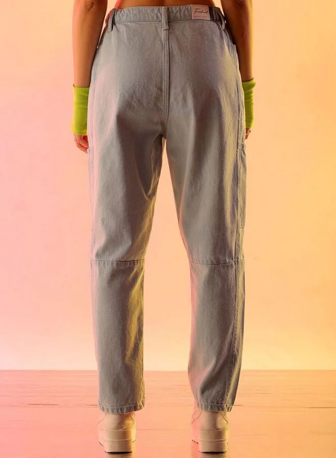 Freehand  Women Relaxed Fit Solid High Rise Jeans for Women | Best Price UAE